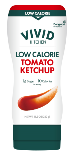 [Dongwon] Vivid Kitchen Low Calorie Tomato Ketchup 320g * 2PC