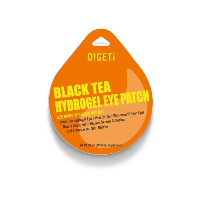 [O!GETi] Black Tea Hydrogel Eye Patch 10pair