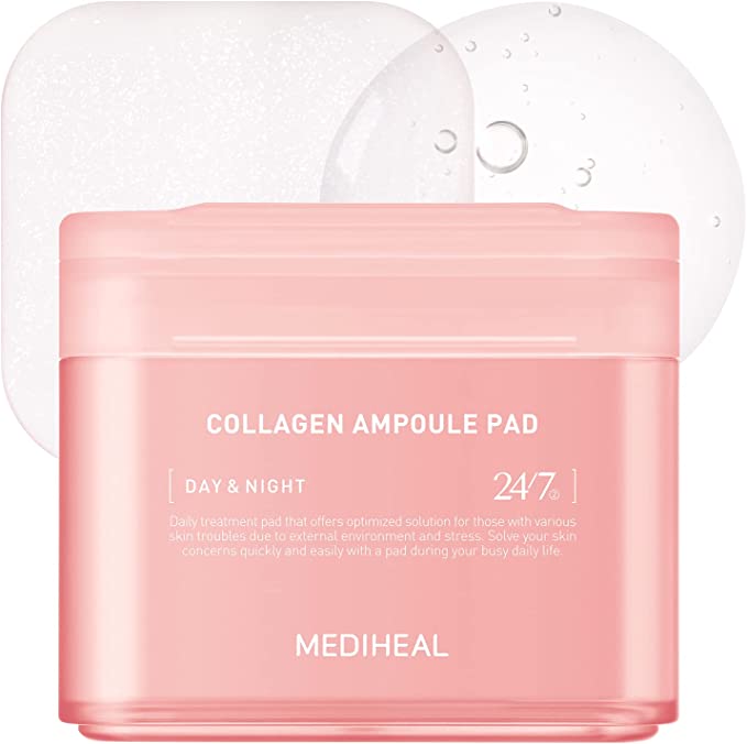 [MEDIHEAL] Collagen Ampoule Pad 100Pads