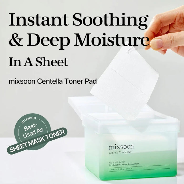 [MIXSOON] Centella Toner Pad 230ml*120ea