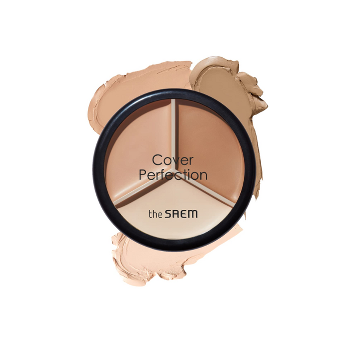 [the SAEM] Cover Perfection Triple Pot Concealer 4.5g*3 (5 Colors)