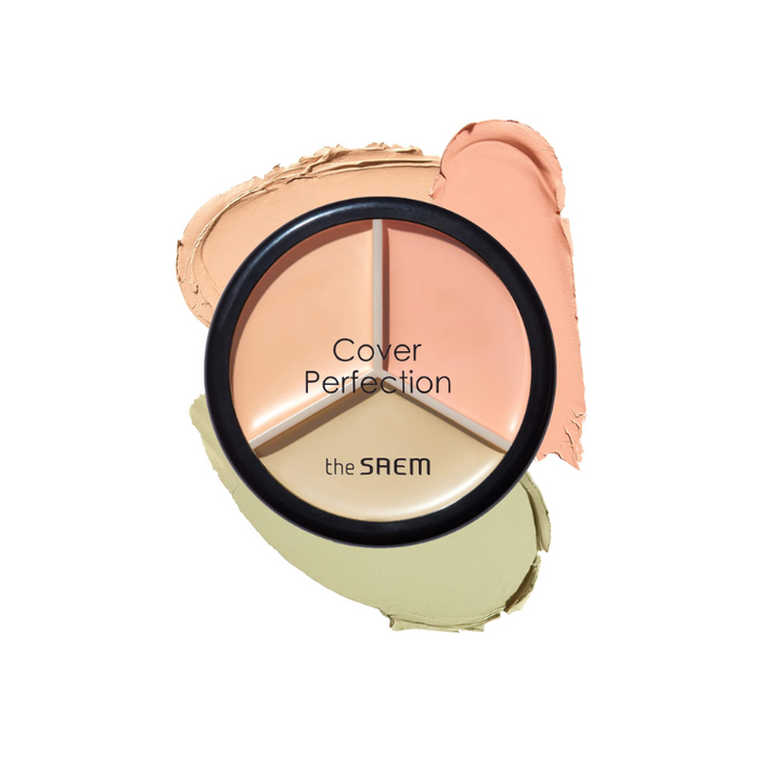 [the SAEM] Cover Perfection Triple Pot Concealer 4.5g*3 (5 Colors)