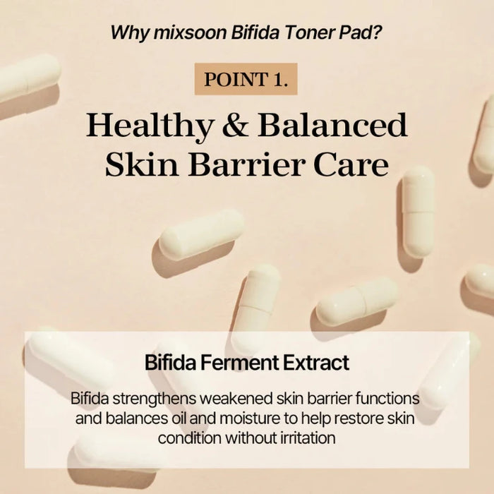 [MIXSOON] Bifida Toner Pad 280ml*120ea