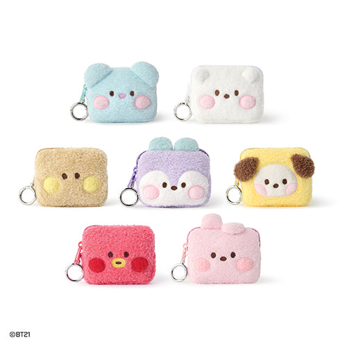 Cute Kawaii Girl Pencil Case, Cartoon Girl Pencil Pouch, Clear Cosmetic Bag,  Bread Pencil Case, Bunny, Bear, Make up Bag 