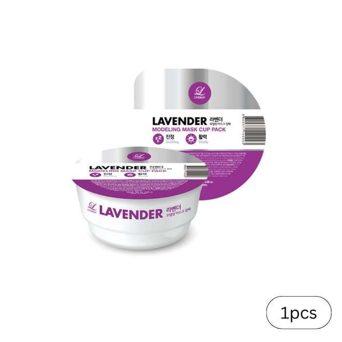 [LINDSAY] Lavender Modeling Mask Cup Pack 28g