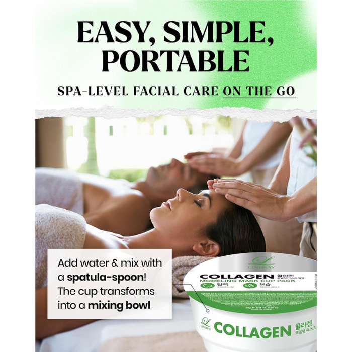 [LINDSAY] Collagen Modeling Mask Cup Pack 28g