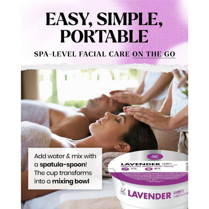 [LINDSAY] Lavender Modeling Mask Cup Pack 28g