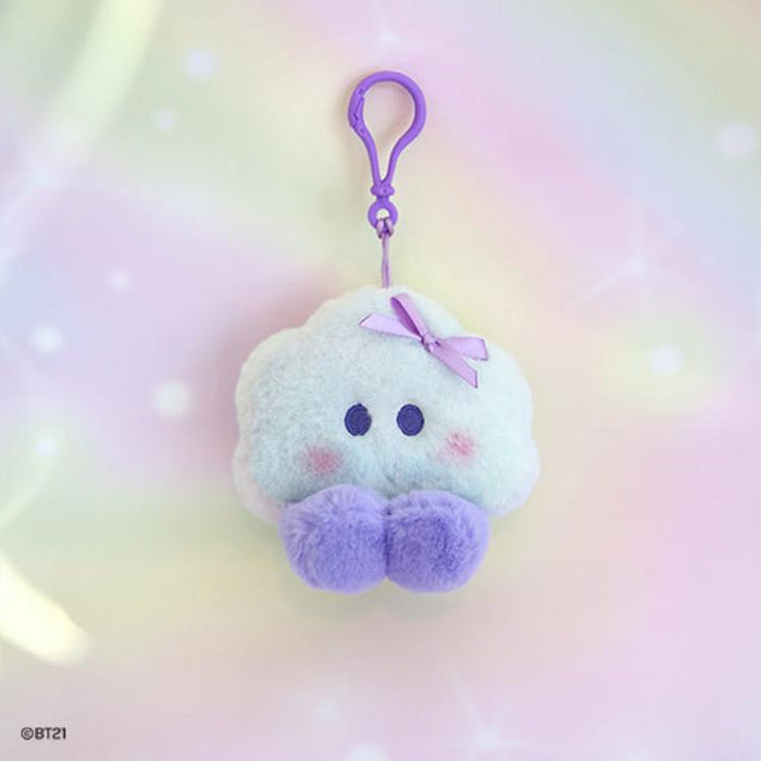 [BT21] Minini Rainbow Plush Keyring