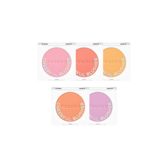 [Peach C] Cheerful Blusher 4g 5 Colors