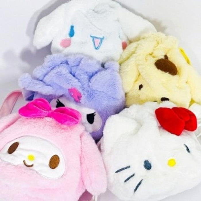 [SANRIO] Plush Crossbody Bag