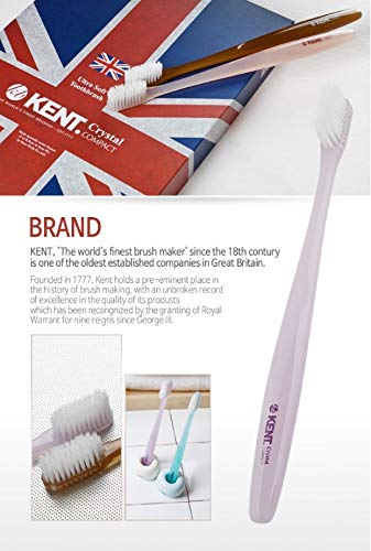 [Kent] Crystal Finest Soft Toothbrushes (Pack of 5)