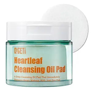 [O!GETi] Heartleaf Cleansing Oil Pad 50pcs 150ml