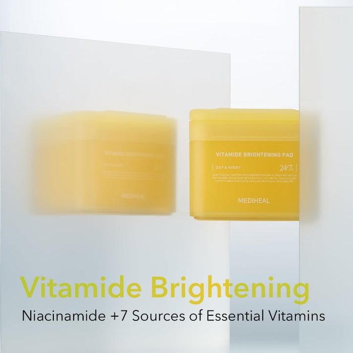 [MEDIHEAL] Vitamide Brightening Pad (100 Pads) - Refill