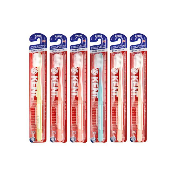 [KENT] Classic Finest Soft Toothbrush (Pack of 6)