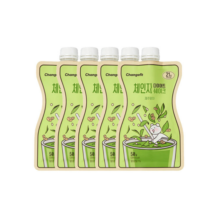 [Change Fit] Diet Protein Shakes Jeju Matcha 5pouches