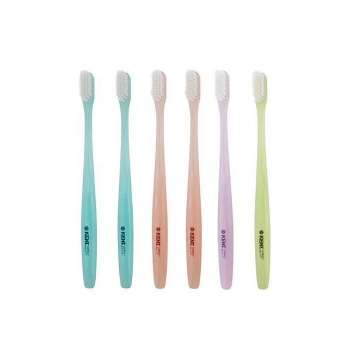 [KENT] Compact Finest Soft Toothbrush (Pack of 6)