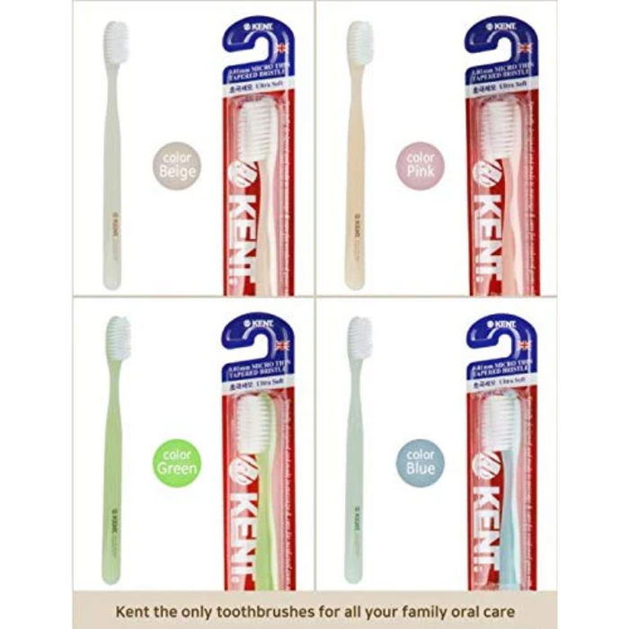 [KENT] Classic Finest Soft Toothbrush (Pack of 6)