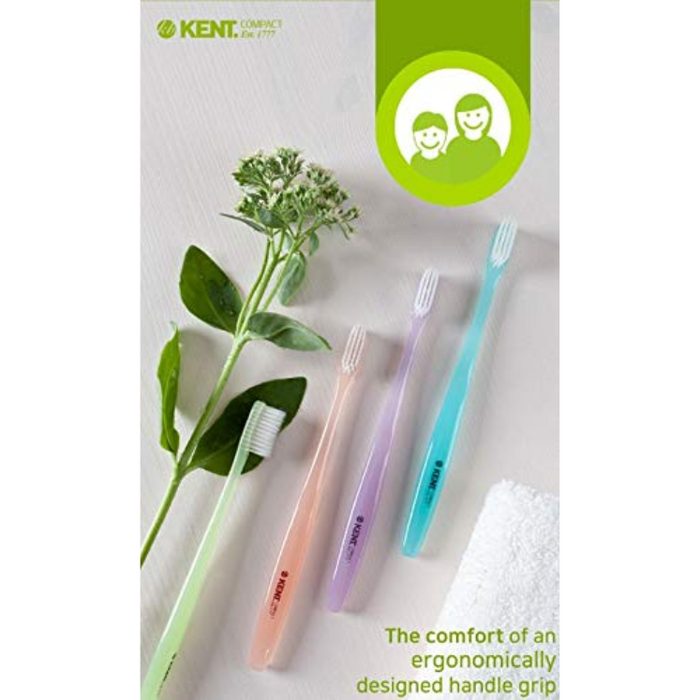 [KENT] Compact Finest Soft Toothbrush (Pack of 6)