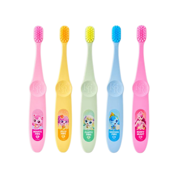 [KENTROYAL] Kids Toothbrush Mix Edition (Pack of 10)