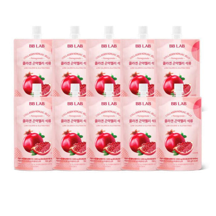 [Nutrione] BB LAB Collagen Konjac Jelly Pomegranate 150g*10 Packs