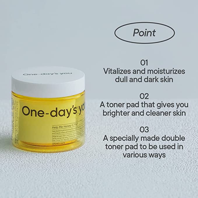 [ONE DAY'S YOU] Honey-C Pad (60 pads)