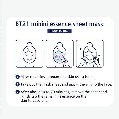 [BT21] minini Mask Sheet