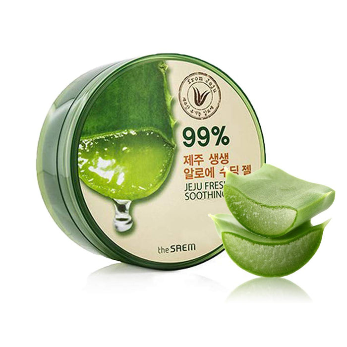 THE SAEM Jeju Fresh Aloe Soothing Gel 10.1 fl.oz. (300ml)