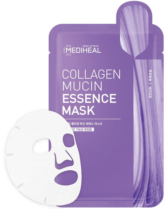 [MEDIHEAL] Collagen Mucin Essence Mask x5