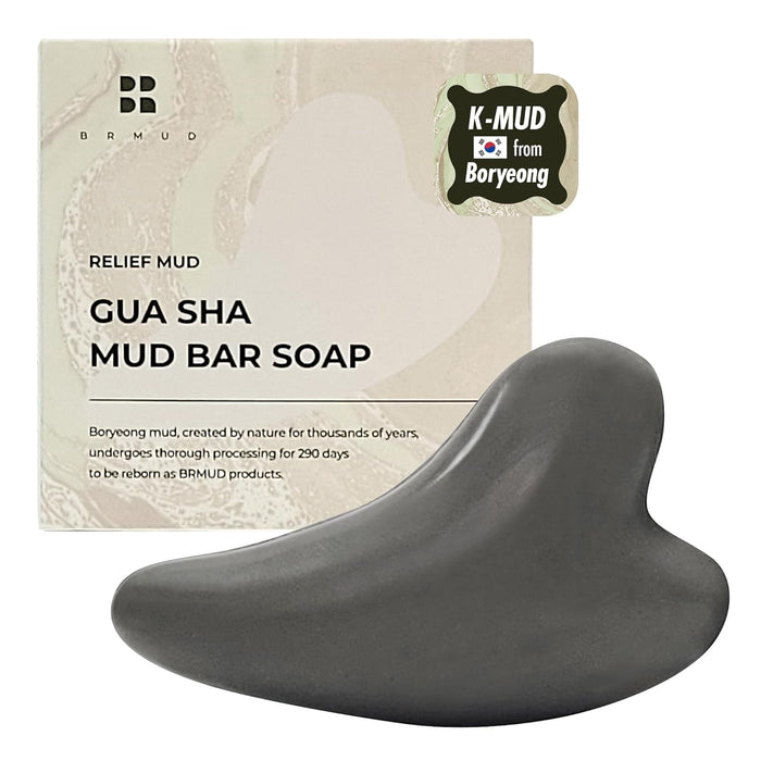 [BRMUD] Relief Mud Gua Sha Mud Bar Soap 100g