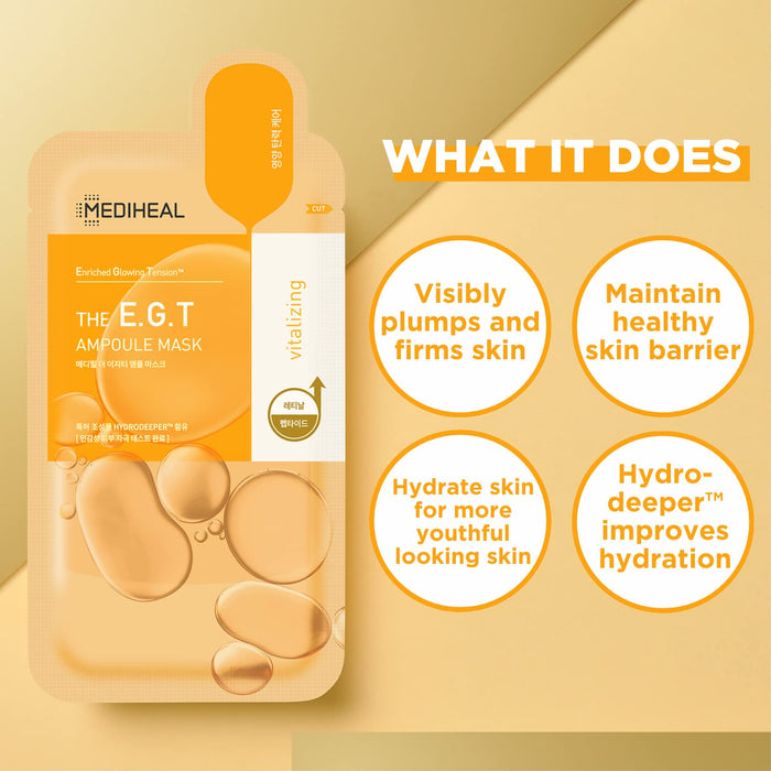 [MEDIHEAL] THE E.G.T Nourishing Ampoule Mask