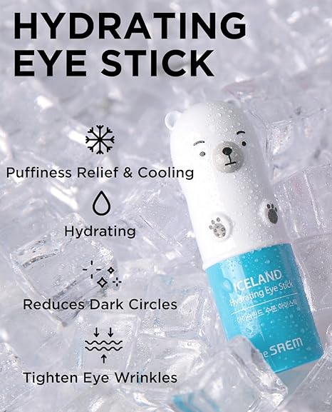 THE SAEM Iceland Hydrating Eye Stick 0.24oz