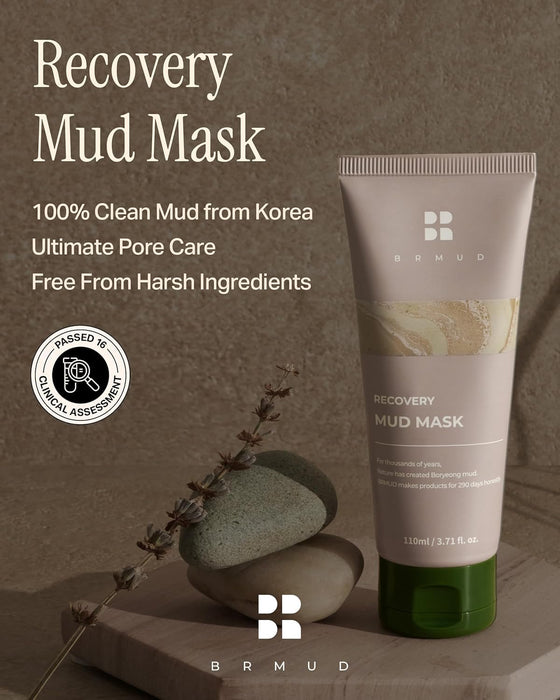 [BRMUD] Recovery Mud Mask + Recovery Mud Pack to Foam Facial Cleanser - Cardi B BEST Skincare Bundle