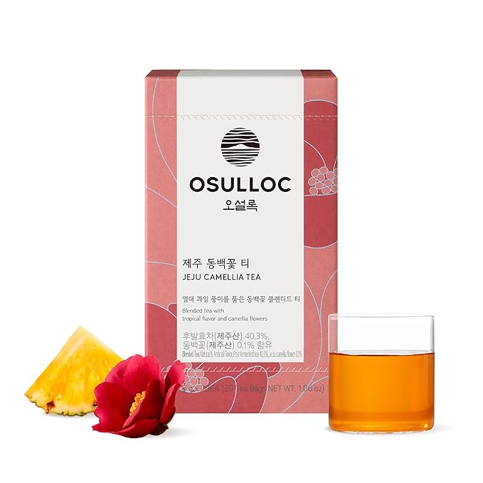 [Osulloc] Camellia Flower Tea 20pcs