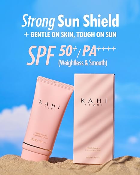 [KAHI] Wrinkle Bounce Essential Sun Screen SPF 50+/PA++++ 50ml