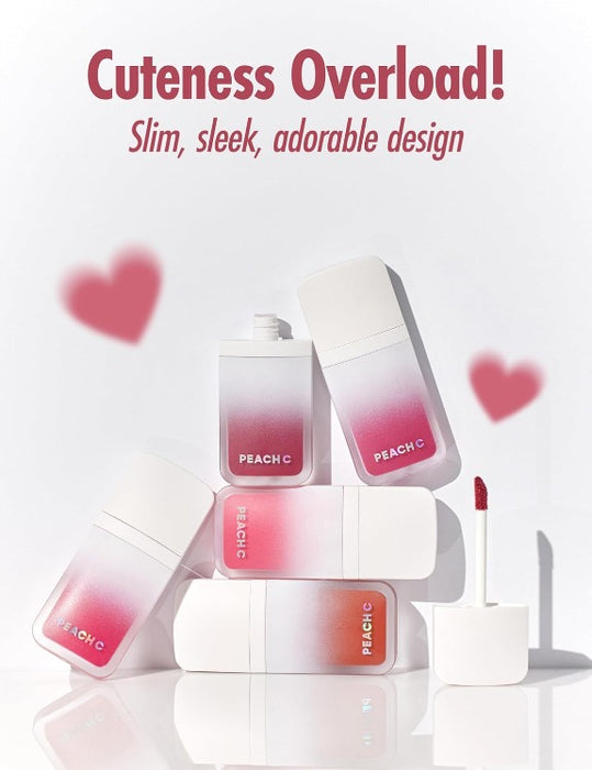 peach c lip tint Blurry Filter juicy lips The Peach C Blurry Lip