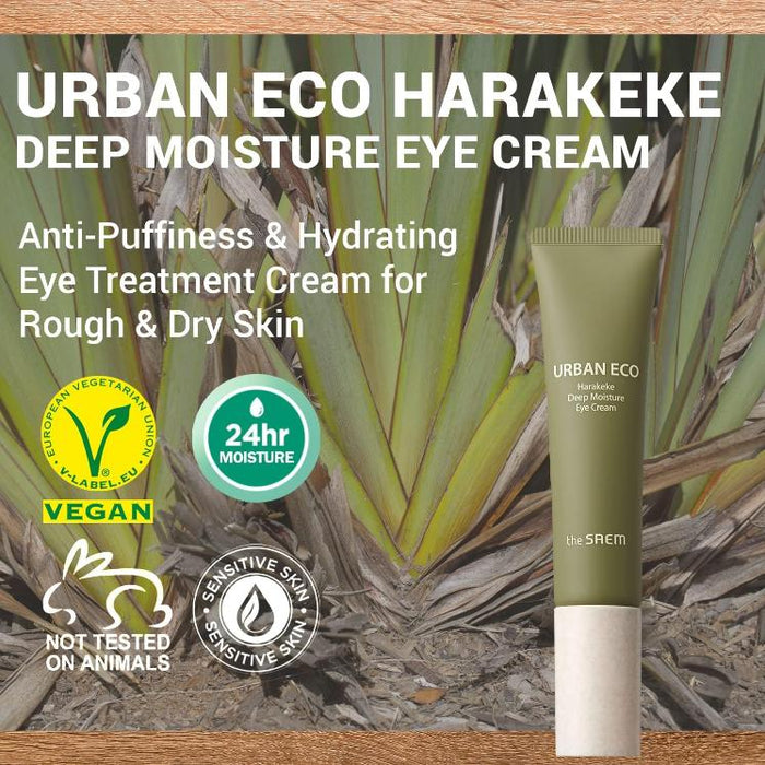 [the SAEM] Urban Eco Harakeke Deep Moisture Eye Cream 30ml