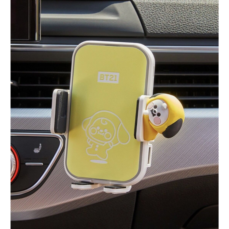 Charging Cradle Bt21 Wireless Charger For Car Bt21 Phone Holder