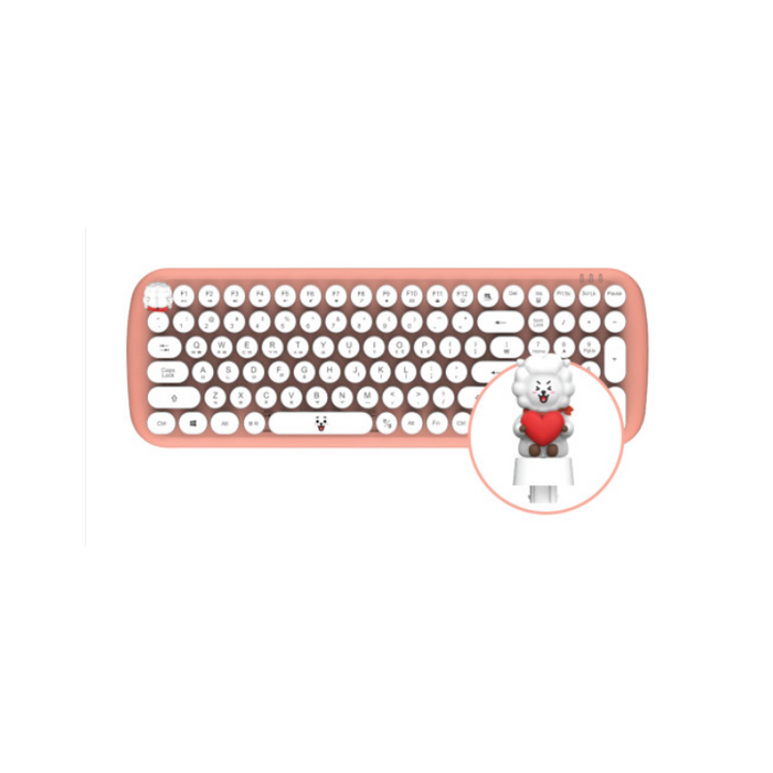 [BT21] Official Wireless Retro Keyboard