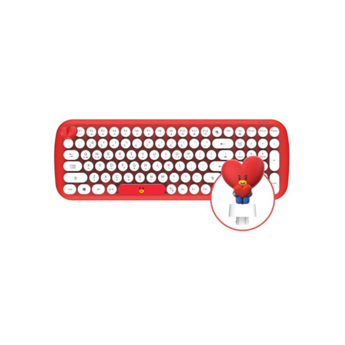 [BT21] Official Wireless Retro Keyboard