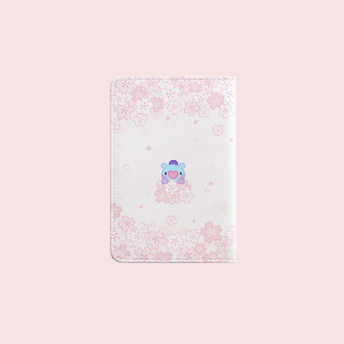 [BT21] Minini Cherry Blossom Passport Case