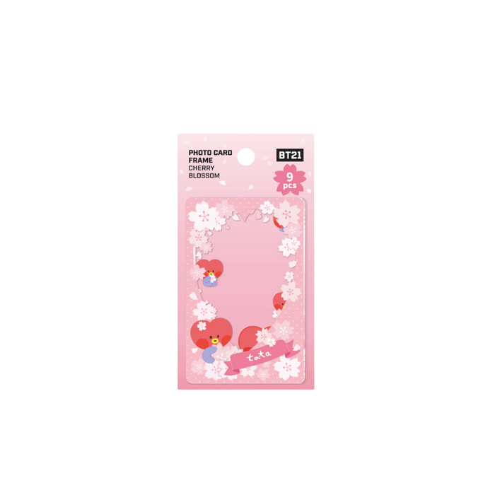 [BT21] Minini Cherry Blossom Photocard Frame