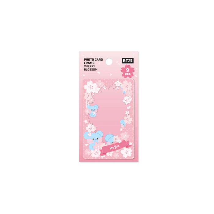 [BT21] Minini Cherry Blossom Photocard Frame