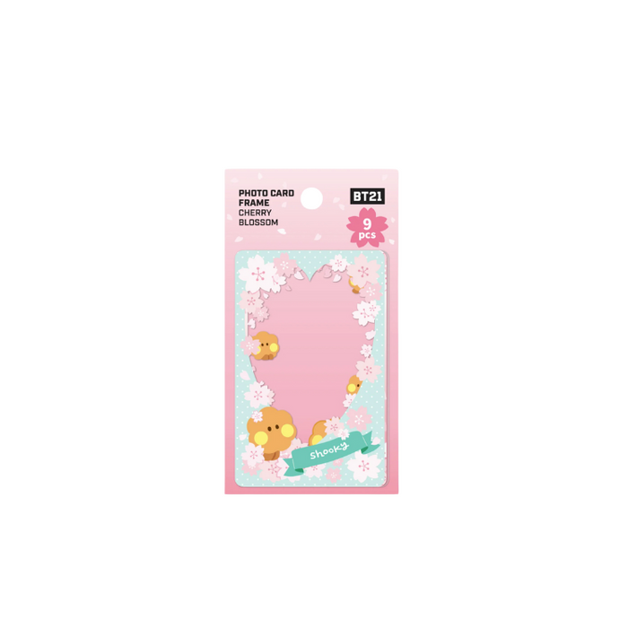 [BT21] Minini Cherry Blossom Photocard Frame