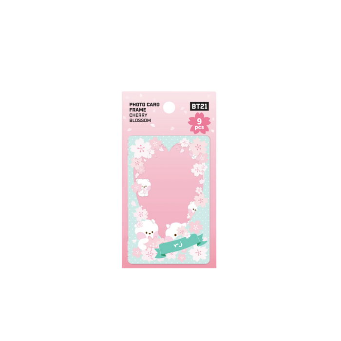 [BT21] Minini Cherry Blossom Photocard Frame