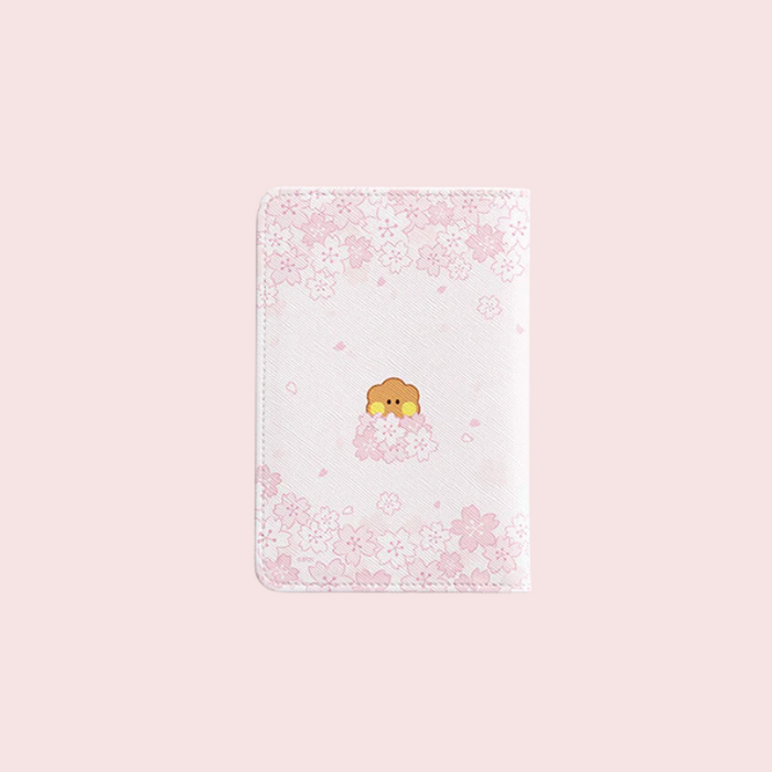 [BT21] Minini Cherry Blossom Passport Case