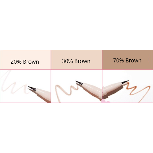 COLORGRAM Shade Re-Forming Brush Liner 01 20% Brown