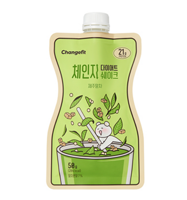 Changefit Protein Shakes-Jeju MatchaX5pouches