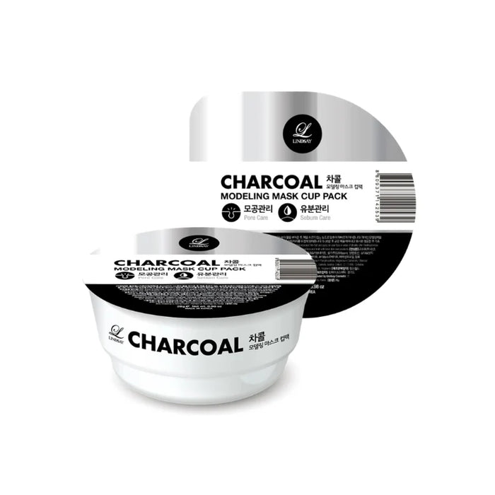 [LINDSAY] Charcoal Modeling Mask Cup Pack 28g