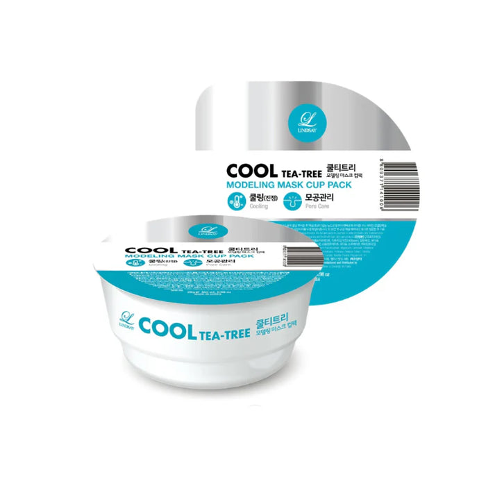 [LINDSAY] Cool Tea Tree Modeling Mask Cup Pack 28g