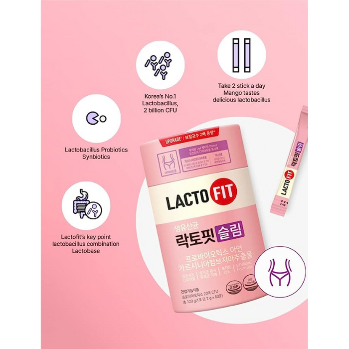 [LACTO-FIT] Probiotics SLIM 120g (2g x 60pcs)